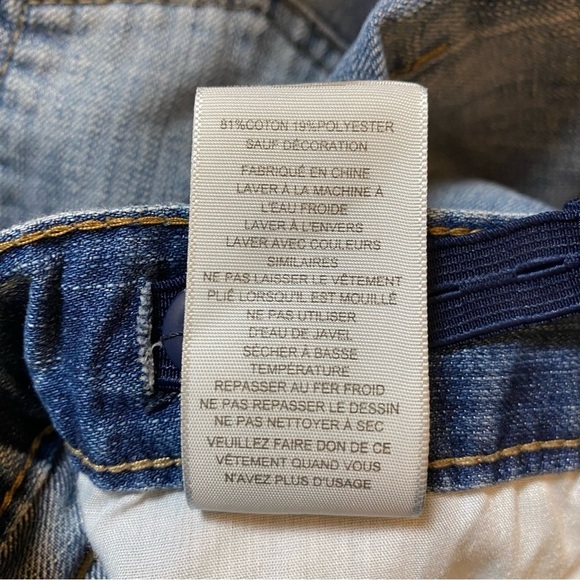 Levis 505 Jeans Boys 12 26x26 Blue Regular Fit Cotton Denim Adjustable Waist - Picture 11 of 16